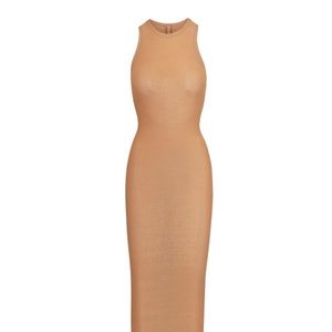 Skims by Kim kardashian tik tok SHIMMER TANK DRESS | OCHRE × 1
OCHRE / XS